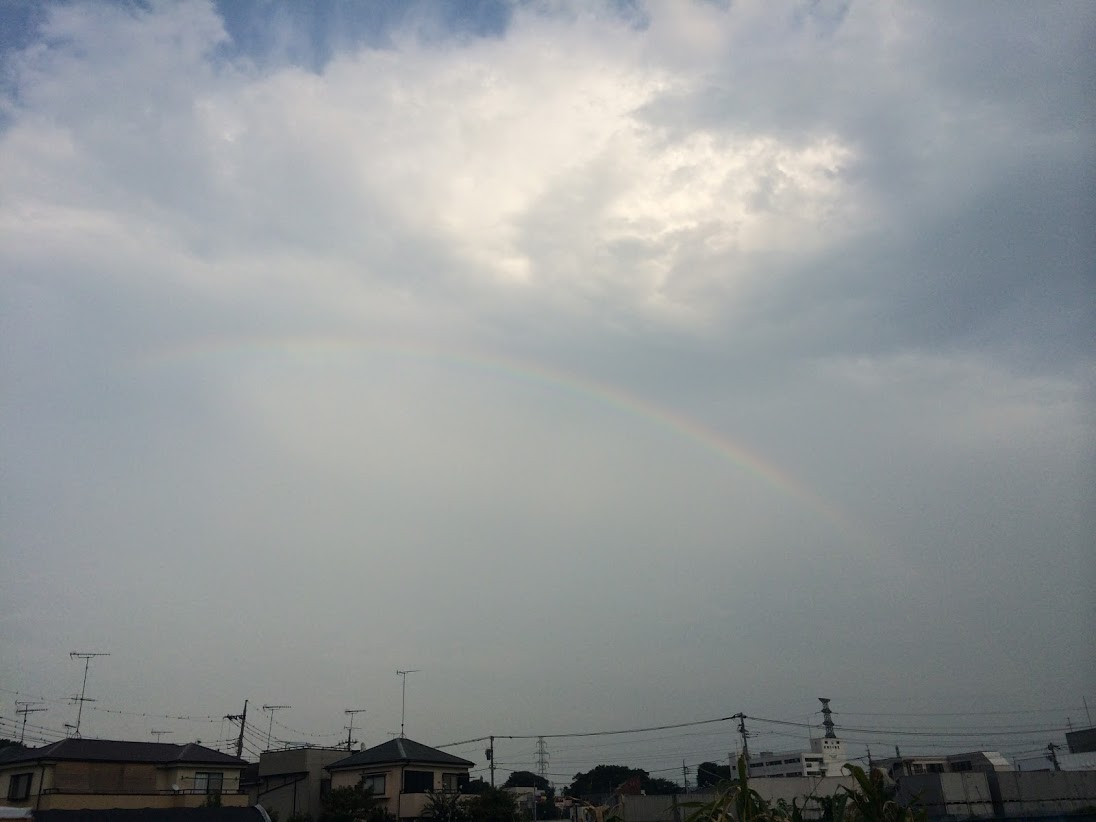 虹が☆彡