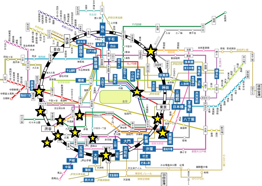 都内路線図？