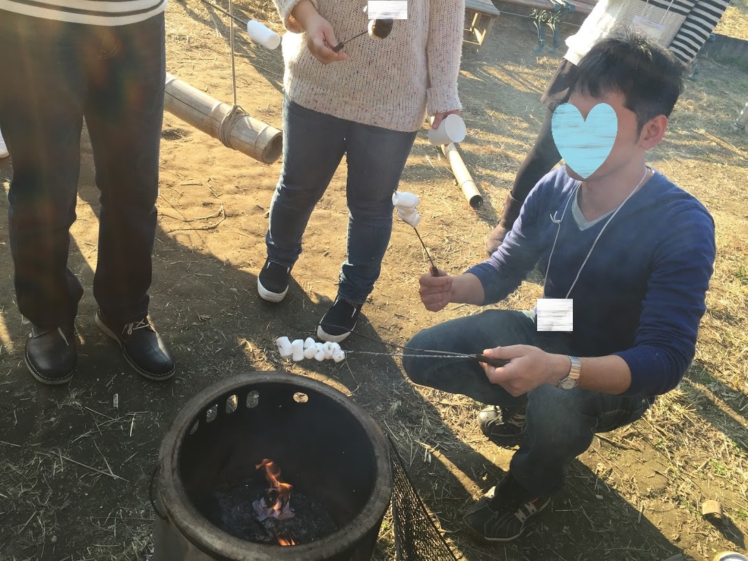 焼きマシュマロ♪