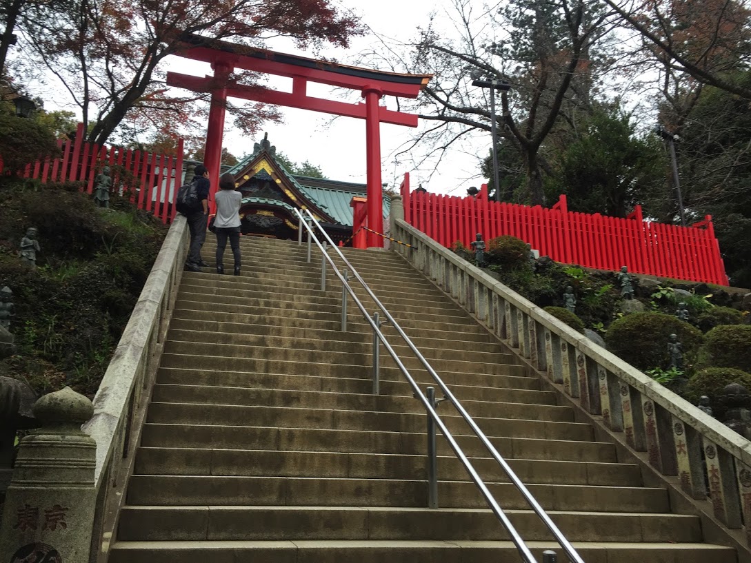 ちょっぴり急な階段も・・・